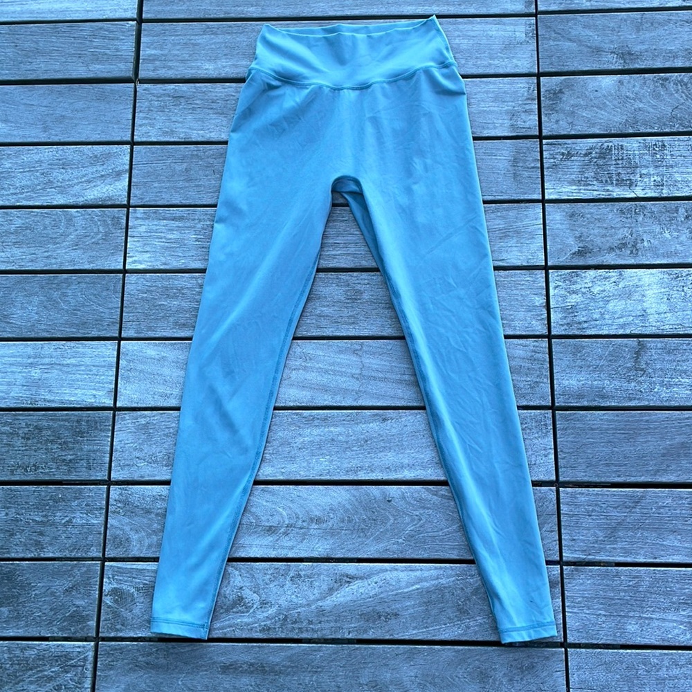 Light Blue Seamless Alphalux Alphalete Leggings